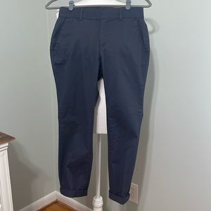 Loft Women’s Girlfriend Chino Pant - Size 2, Coastal Gray